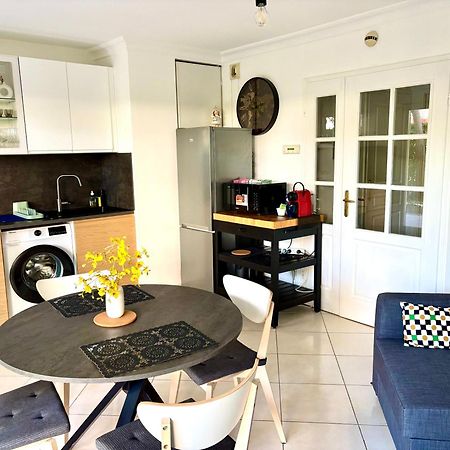 Beachside Apartment With Pool & Garden In Juan Les Pins Antibes Exterior foto